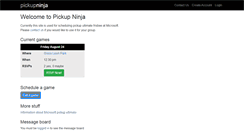Desktop Screenshot of pickupninja.com